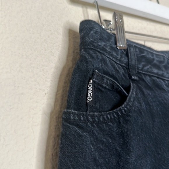 VTG 80s Bongo Jeans Ultra High Waist Straight Leg Black Sz 13 (28) 90s  USA Made - Picture 8 of 15